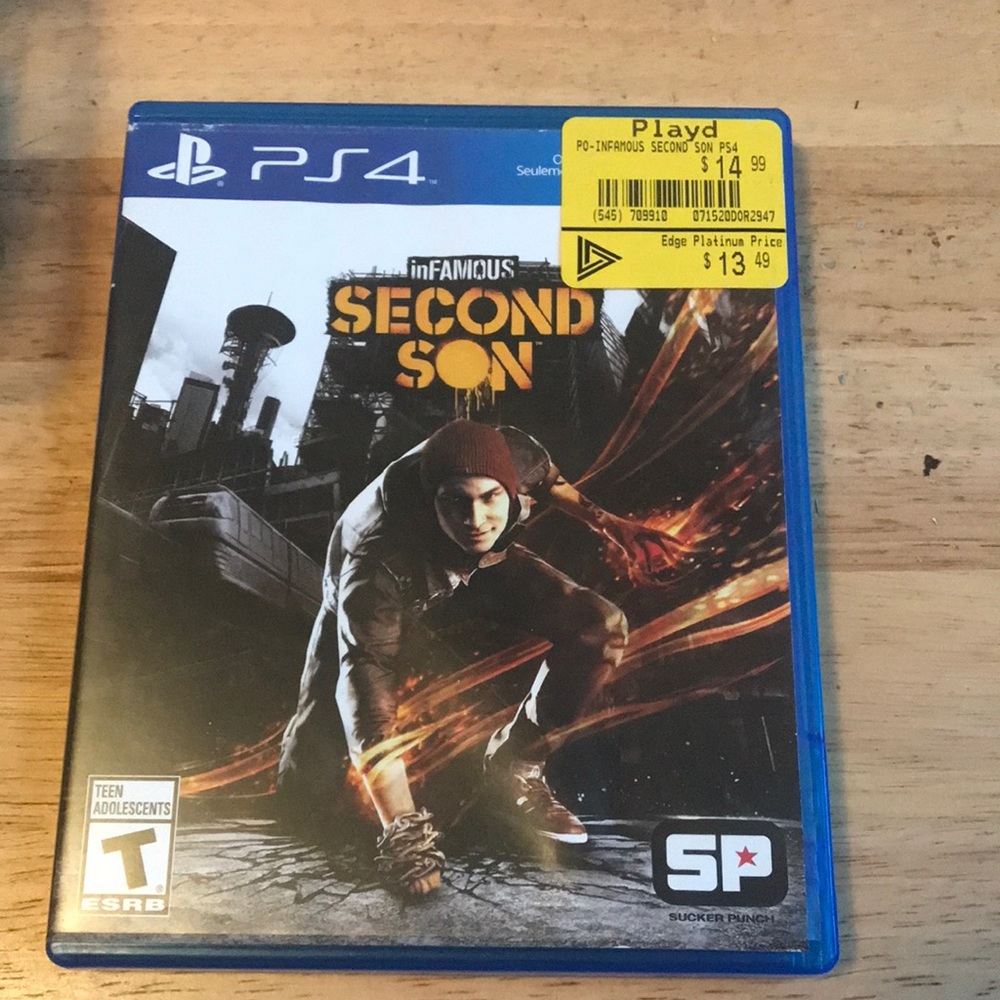 Infamous Second Son PS4